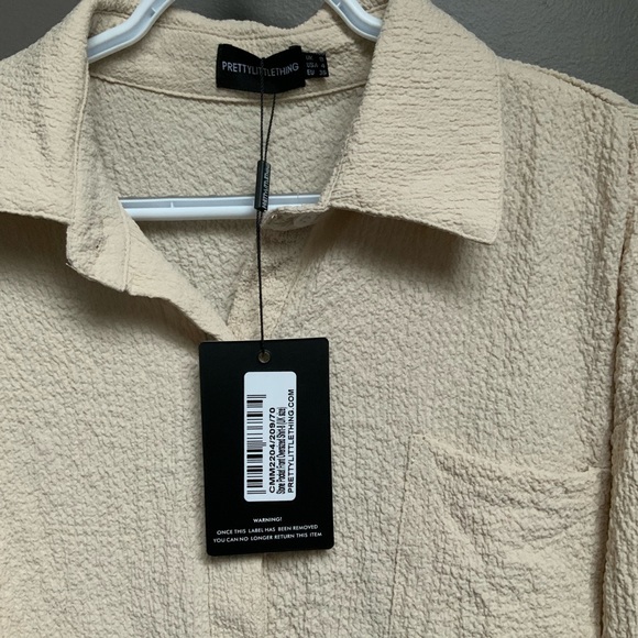 NWT PRETTY LITTLE THING WOMEN'S BLOUSE - Picture 4 of 6